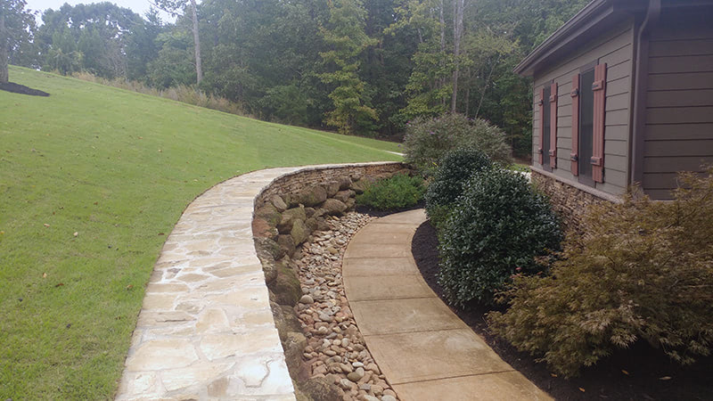 Hardscaping - Retaining Wall