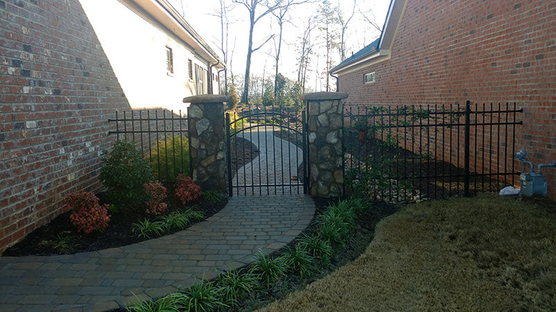 Landscaping Side of Home GREENVILLE SC