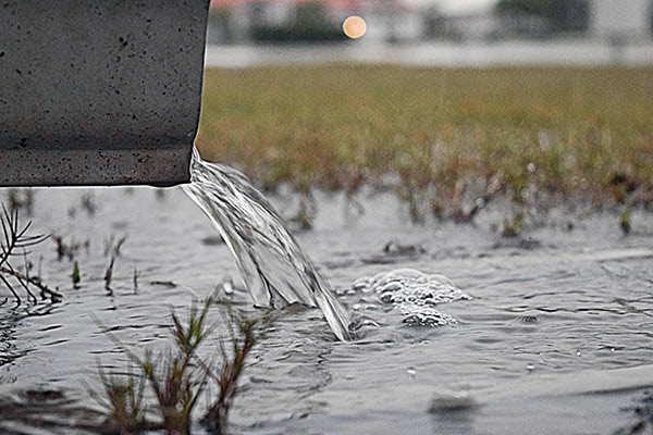 Downspout Leakage, Repair, Drainage, Greenville